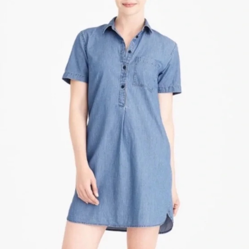 J. Crew Denim Shirt Dress (XXS)